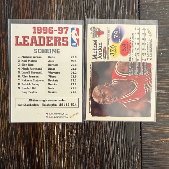 Michael Jordan cards - Picture 2 of 2